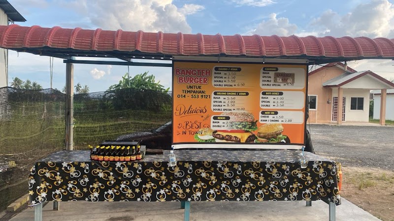Bang Teh Burger, Jalan Ayer Hitam, Kampung Permatang Bonglai, Jitra