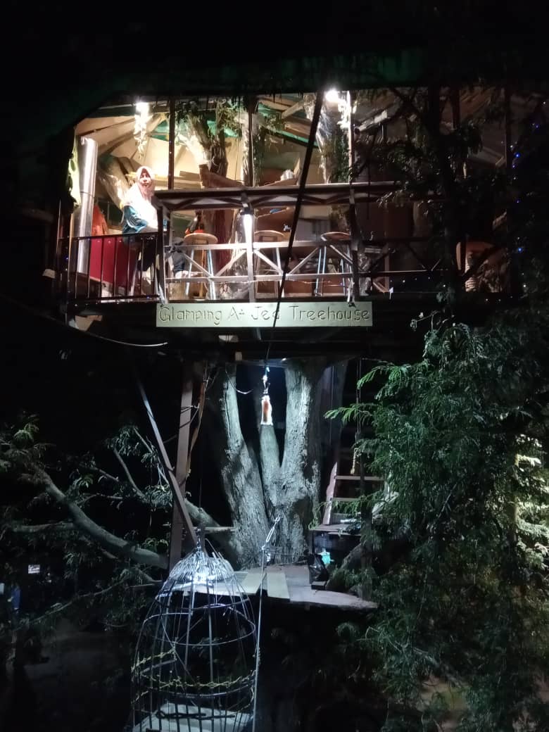 Glamping at Jed Treehouse, Jalan Temalang, Mk, Jitra