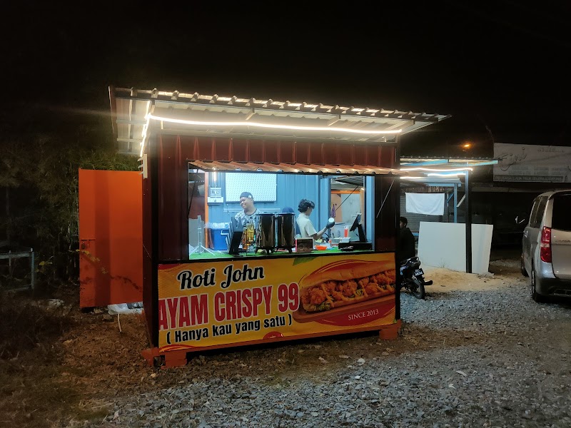 99 Roti John X TRC, LOT 3333A, JALAN PUTRA KM 20 BERHADAPAN TAPAK NAT AYER HITAM AYER HITAM, JITRA