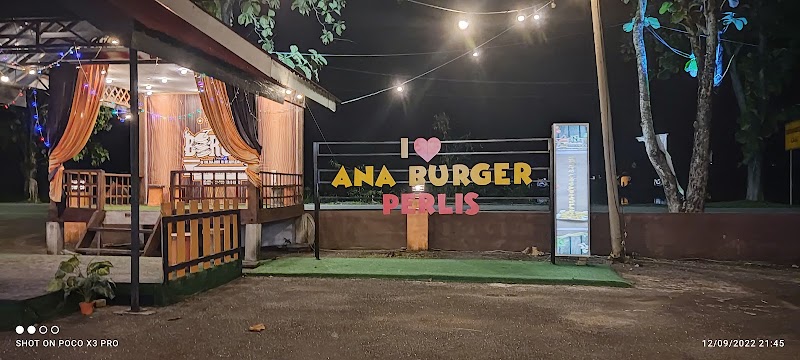 ANA BURGER D' CAFE, Jalan Raja Syed Saffi, Kampung Jarak, Kangar