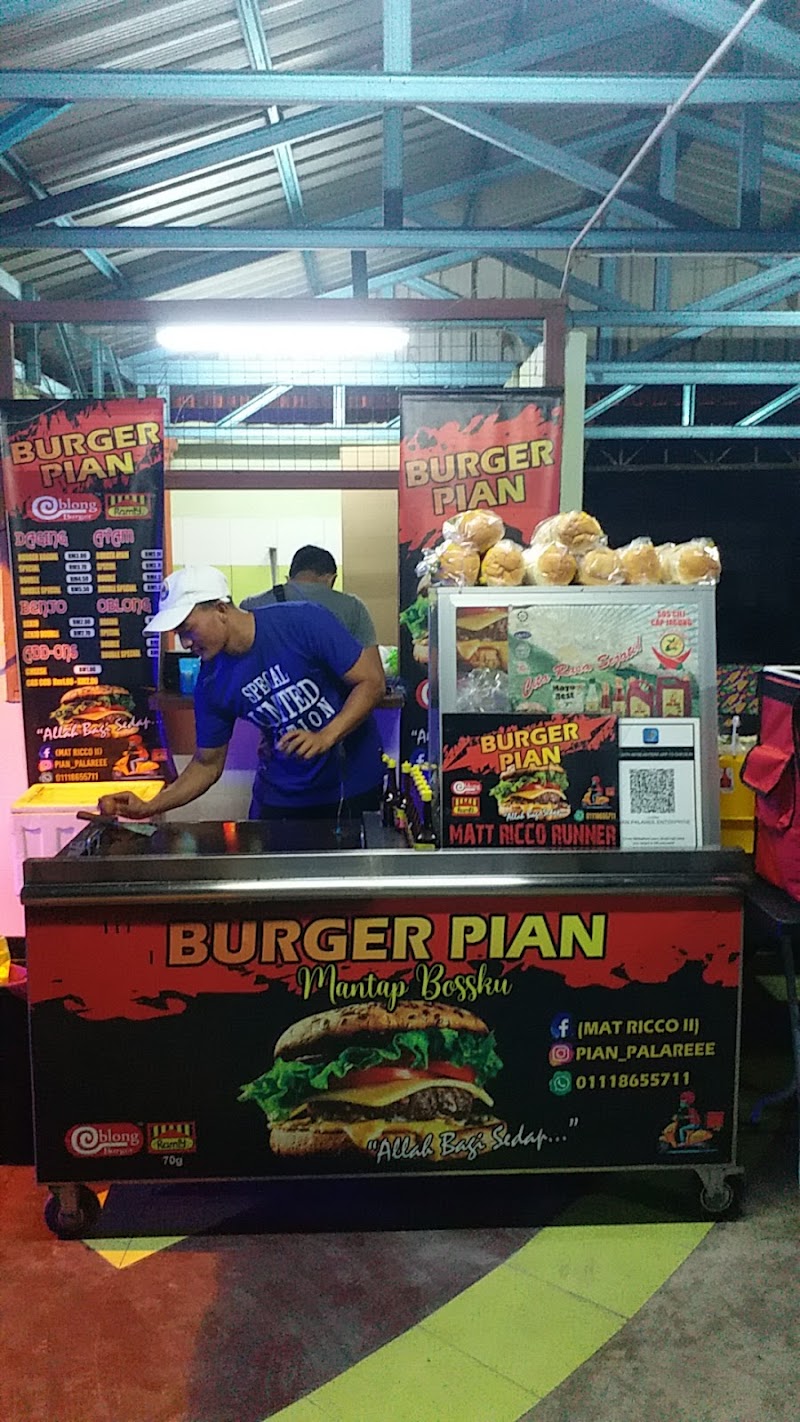 Mat Ricco Burger (Burger Pian), K106, Kampung Tok Tambak, Jitra